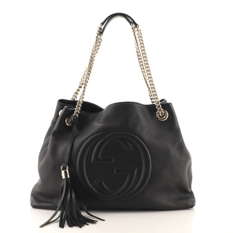 Gucci Soho Chain Strap Shoulder Bag Leather Medium