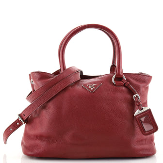 Prada Convertible Shopping Tote Vitello Daino Medium