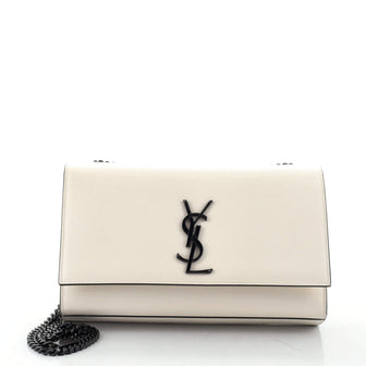 Saint Laurent Classic Monogram Crossbody Bag Grainy Leather Medium
