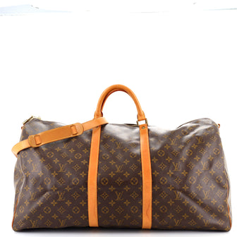 Louis Vuitton Keepall Bandouliere Bag Monogram Canvas 60