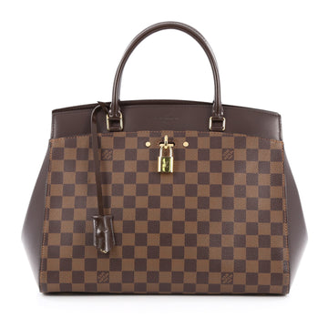 Louis Vuitton Rivoli Handbag Damier MM brown