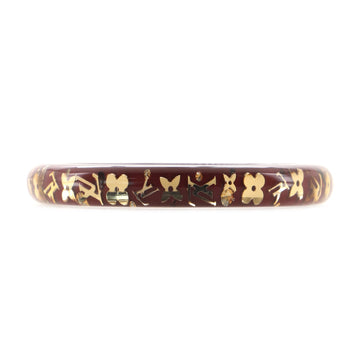 Louis Vuitton Inclusion Bangle Bracelet Resin with Crystals PM