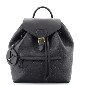 Louis Vuitton Montsouris Backpack NM Monogram Empreinte Leather PM