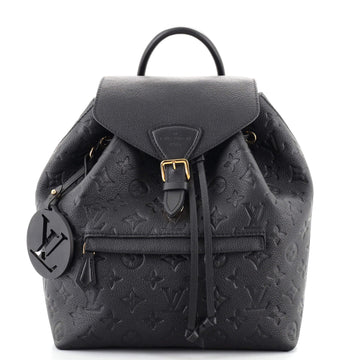 Louis Vuitton Montsouris Backpack NM Monogram Empreinte Leather PM