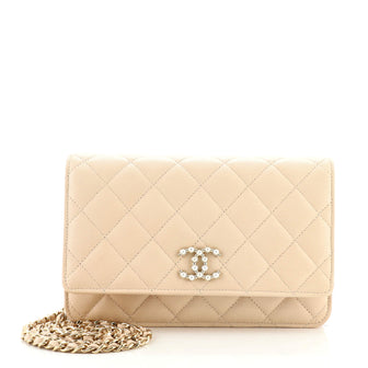 Chanel Coco Candy Wallet on Chain Quilted Caviar
