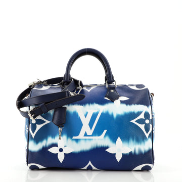 Louis Vuitton Speedy Bandouliere Bag Limited Edition Escale Monogram Giant 30