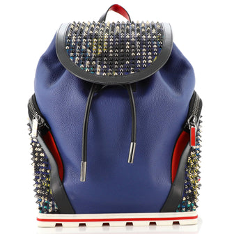 Christian Louboutin Explorafunk Backpack Spiked Leather