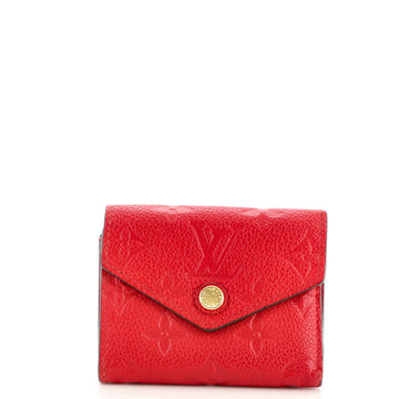 Louis Vuitton Victorine Wallet Monogram Empreinte Leather