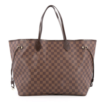 Louis Vuitton Neverfull Tote Damier GM brown