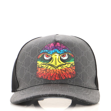 Gucci Baseball Cap Printed GG Coated Canvas