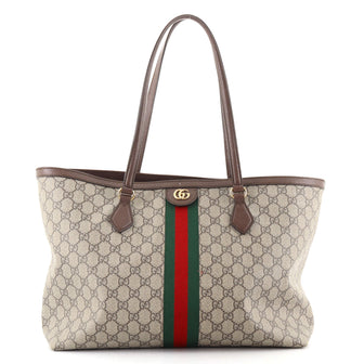 Gucci Ophidia Shopping Tote GG Coated Canvas Medium