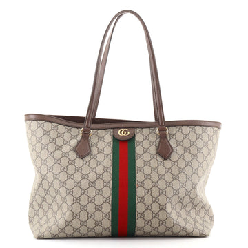 Gucci Ophidia Shopping Tote GG Coated Canvas Medium