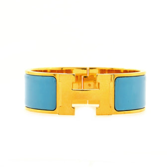 Hermes Clic Clac H Bracelet Enamel Wide