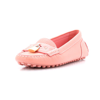 Louis Vuitton Women's Lock It Driving Loafers Leather