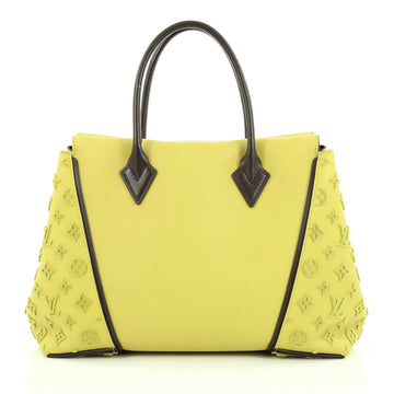 Louis Vuitton W Tote Veau Cachemire Calfskin PM Yellow