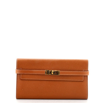 Hermes Kelly Wallet Epsom Long