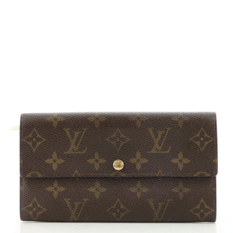 Louis Vuitton Vintage Sarah Wallet Monogram Canvas