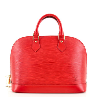 Louis Vuitton Vintage Alma Handbag Epi Leather PM
