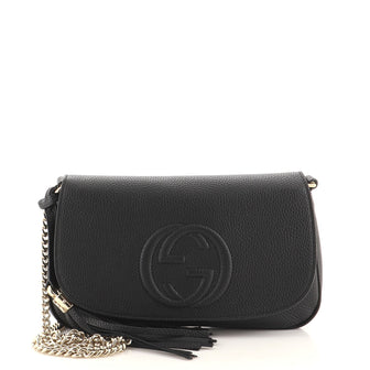 Gucci Soho Chain Crossbody Bag Leather Medium