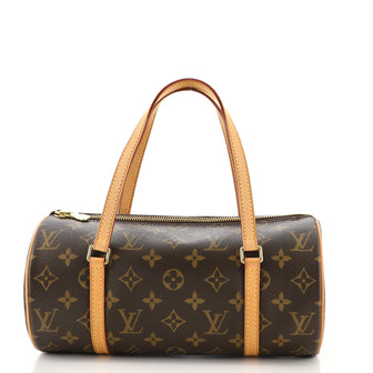 Louis Vuitton Papillon Handbag Monogram Canvas 26
