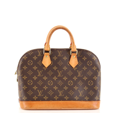 Louis Vuitton Vintage Alma Handbag Monogram Canvas PM
