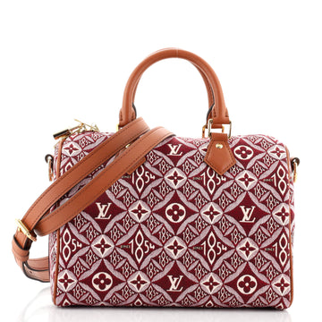 Louis Vuitton Speedy Bandouliere Bag Limited Edition Since 1854 Monogram Jacquard 25