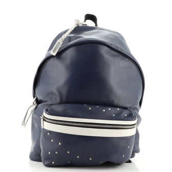 Saint Laurent City Backpack Printed Leather