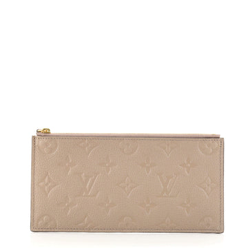 Louis Vuitton Felicie Zip Pouch Insert Monogram Empreinte Leather