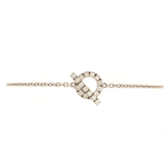 Hermes Finesse Bracelet 18K White Gold and Diamonds