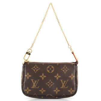Louis Vuitton Pochette Accessoires Monogram Canvas Mini