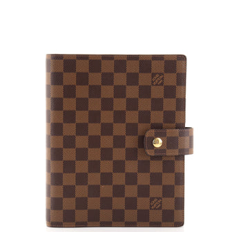 Louis Vuitton Ring Agenda Cover Monogram Canvas GM