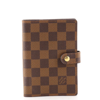 Louis Vuitton Ring Agenda Cover Damier PM
