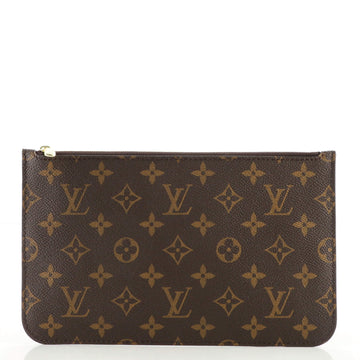 Louis Vuitton Neverfull Pochette Monogram Canvas Large