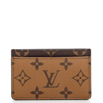 Louis Vuitton Card Holder Reverse Monogram Canvas