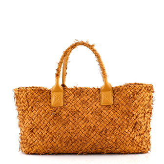 Bottega Veneta Cabat Tote Intrecciato Frayed Memory Nappa Medium