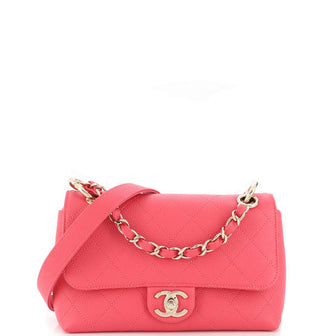 pink mini chanel bag authentic