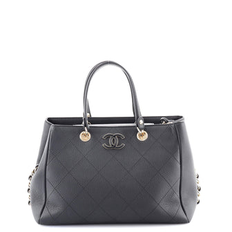 Chanel Neo Soft Shopping Tote Stitched Bullskin Small