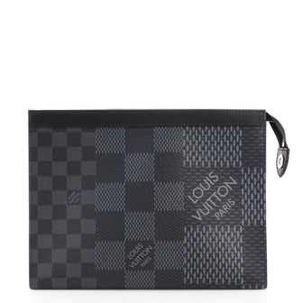 Louis Vuitton Pochette Voyage Limited Edition Damier Graphite Giant MM