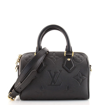 Louis Vuitton Speedy Bandouliere Bag Monogram Empreinte Giant 20