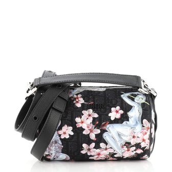 Christian Dior Roller Messenger Bag Limited Edition Sorayama Oblique Canvas Mini