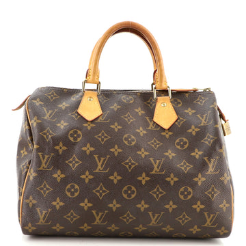 Louis Vuitton Speedy Handbag Monogram Canvas 30