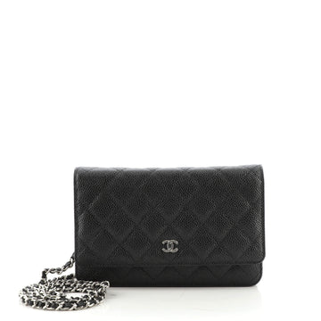 Chanel Wallet on Chain Quilted Caviar