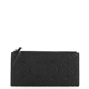 Louis Vuitton Felicie Zip Pouch Insert Monogram Empreinte Leather