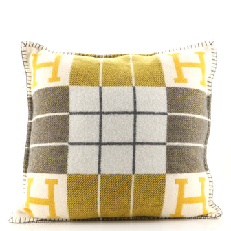 Hermes Avalon III Pillow Wool and Cashmere Small