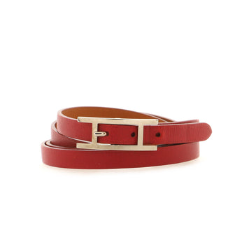 Hermes Behapi Double Tour Bracelet Leather
