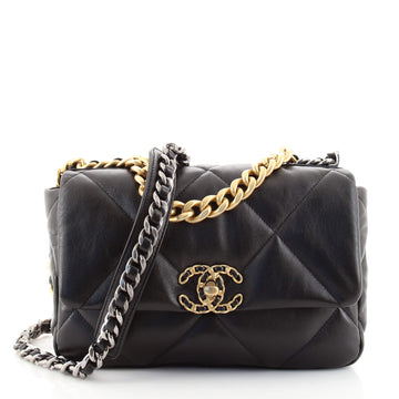 Chanel 19 Flap Bag Quilted Lambskin Medium