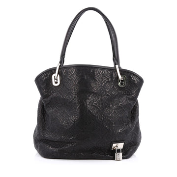 Louis Vuitton Antheia Lilia Handbag Leather PM black