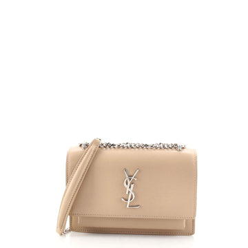 Saint Laurent Sunset Chain Wallet Leather