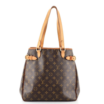Louis Vuitton Batignolles Handbag Monogram Canvas Vertical