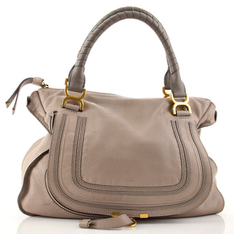 Chloe Marcie Shoulder Bag Leather Large